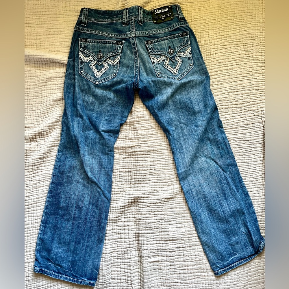 Men’s Bootcut zip fly jeans